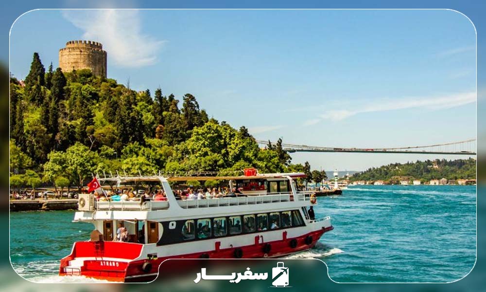 قایق سواری در تور استانبول تابستان