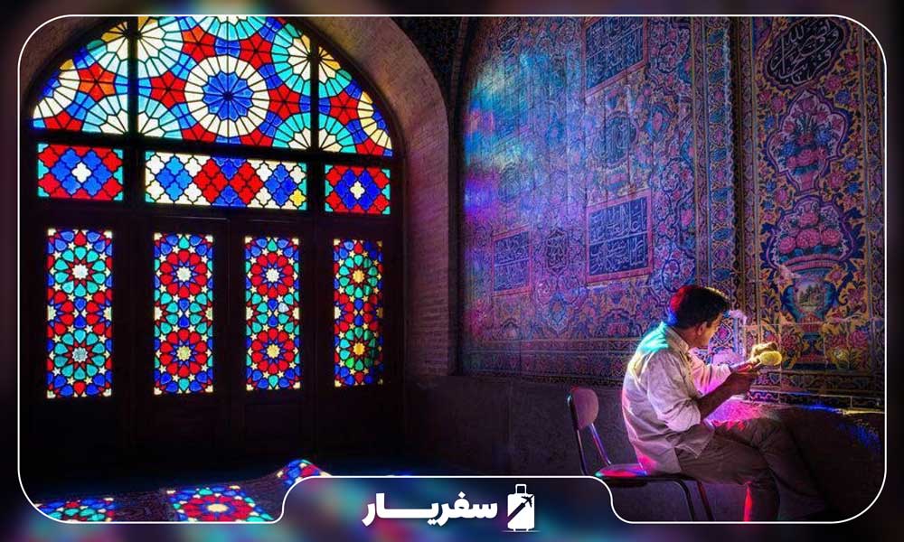 مسجد نصیر الملوک در شهر شیراز