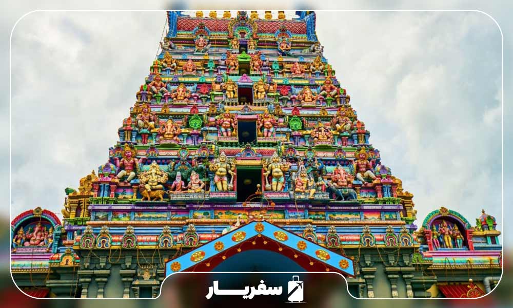 بازدید از معبد مذهبی و مقدس Arul Mihu Navasakthi Vinayagar در سیشل