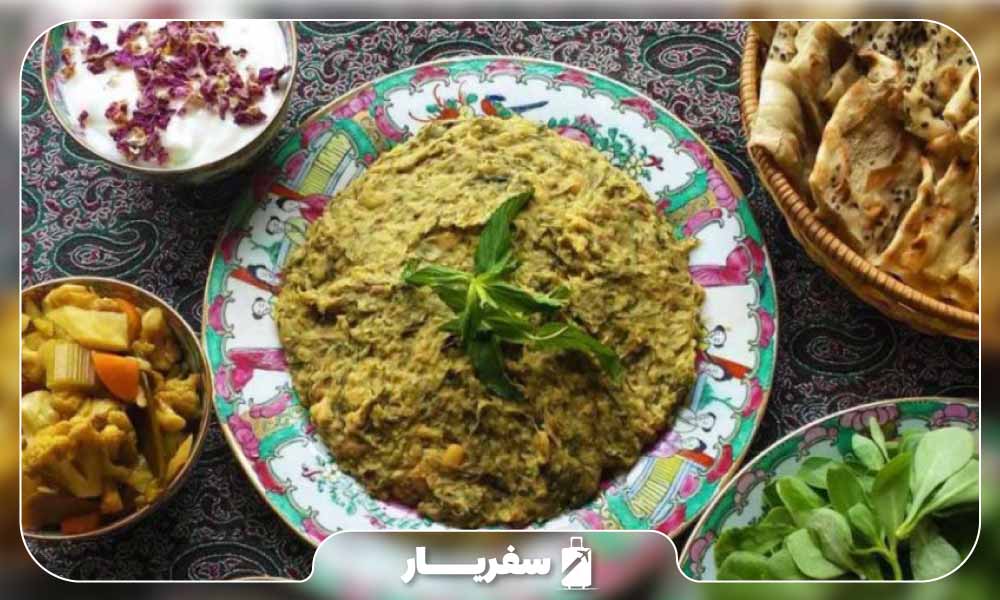 غذا محلی یخنی لوبیا شهر اصفهان